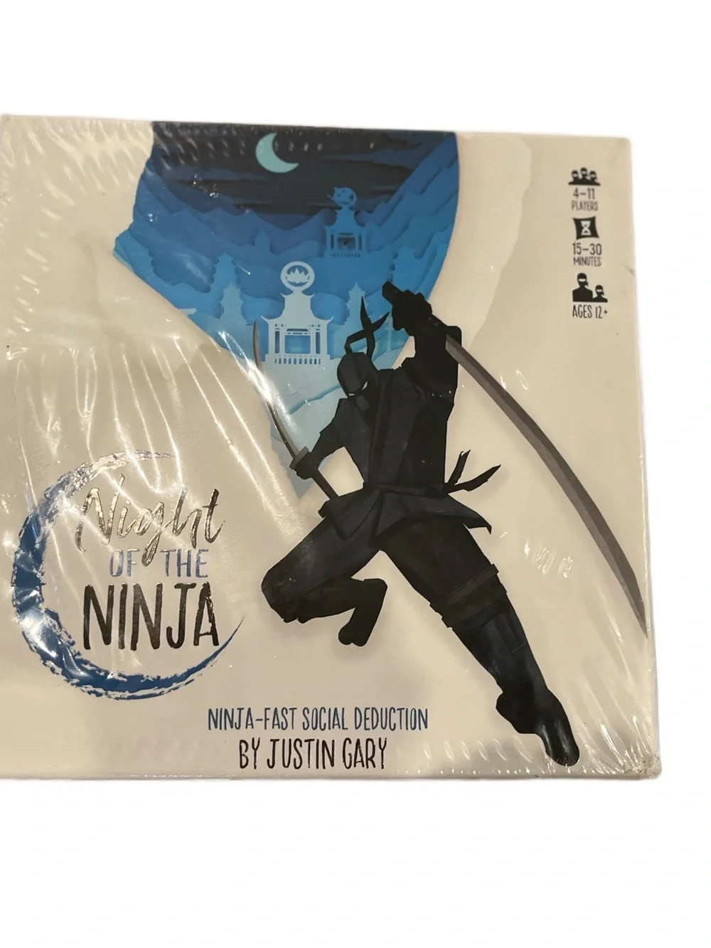 NIB Sealed Brotherwise Games ​Night of the Ninja Fast Board Game By Justin Gary